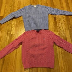 2 women’s sweaters